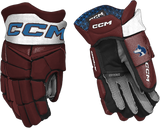 Pittsburgh Huskies CCM Jetspeed Custom Gloves Junior