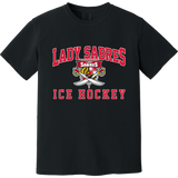 SOMD Lady Sabres Heavyweight Ring Spun Tee