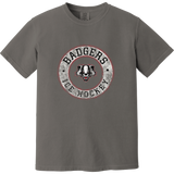 Scary Badgers Heavyweight Ring Spun Tee