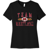 Team Maryland Women's Relaxed Jersey Short Sleeve Tee