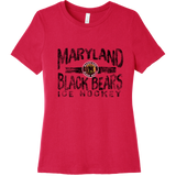 Maryland Black Bears Women's Relaxed Jersey Short Sleeve Tee