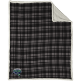 Kensington Valley Raiders Flannel Sherpa Blanket