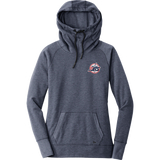 Metro Jr. Jets New Era Ladies Tri-Blend Fleece Pullover Hoodie