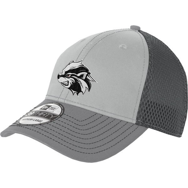 Allegheny Badgers New Era Stretch Mesh Contrast Stitch Cap