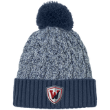 Wall Hockey New Era Marled Knit Pom Beanie