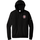 Westchester Express Nike Club Fleece Sleeve Swoosh Full-Zip Hoodie
