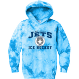 NJ Jets Youth Crystal Tie-Dye Pullover Hoodie