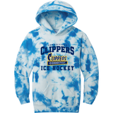 CT Clippers Youth Crystal Tie-Dye Pullover Hoodie