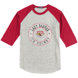 SOMD Lady Sabres Youth Colorblock Raglan Jersey