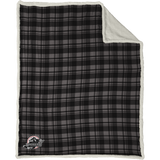 Allegheny Badgers Flannel Sherpa Blanket